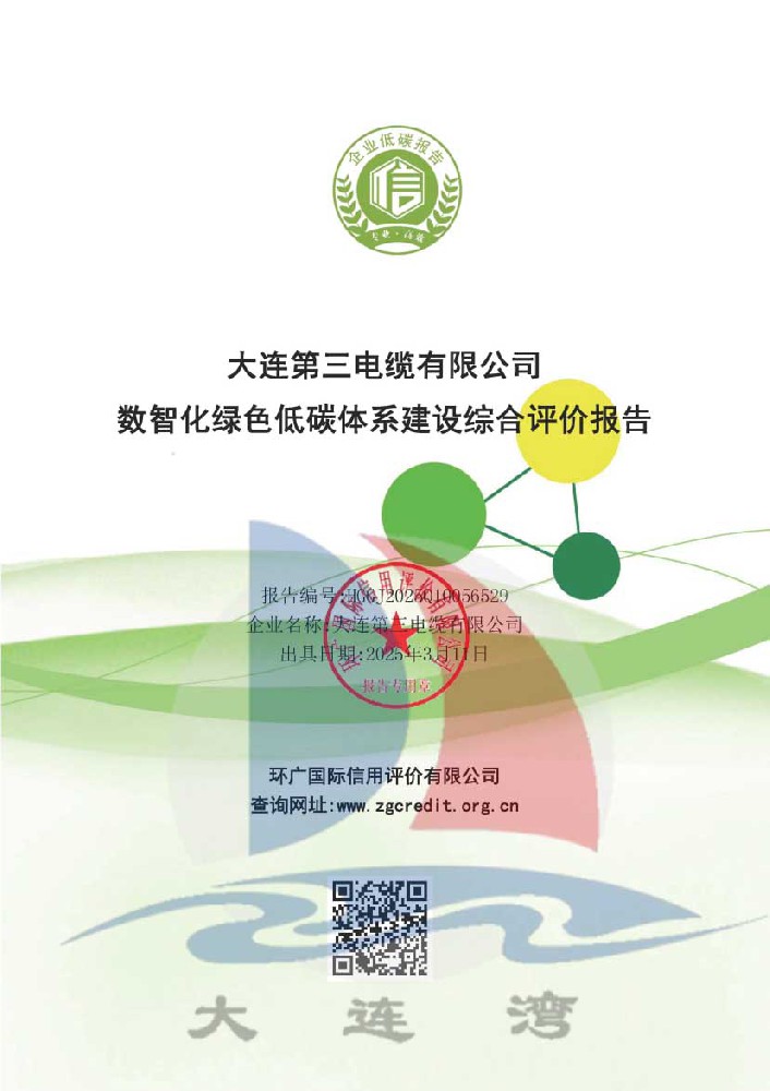 數(shù)智化綠色低碳體系建設(shè)綜合評價(jià)報(bào)告